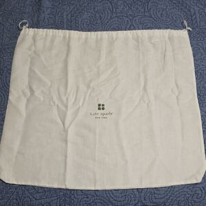 Kate Spade White Dust Bag 17 x 18.5 Inches